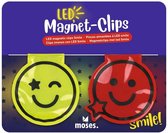 Moses Reflectiemagneet Junior 3,5 Cm Led Rood/geel 2-delig