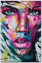 Abstracte Graffiti Print Print Poster Wall Art Kunst Canvas Printing Op Papier Living Decoratie 40X50cm Multi-color