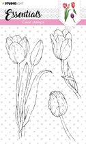 Clear stamps A6 - tulip nr. 59