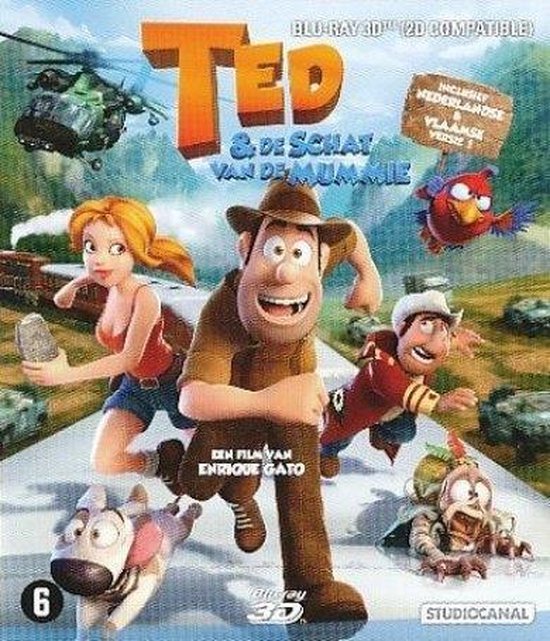 Ted En De Schat Van De Mummie  (Blu-ray) (3D & 2D Blu-ray)