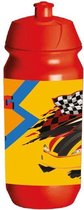 JQ Racing Hero Bidon 500 ml - Afsluitbare Drinkfles voor kinderen met een leuk Race patroon!