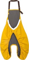 Rainette fietshoes/voetenzak met fleece - Geel