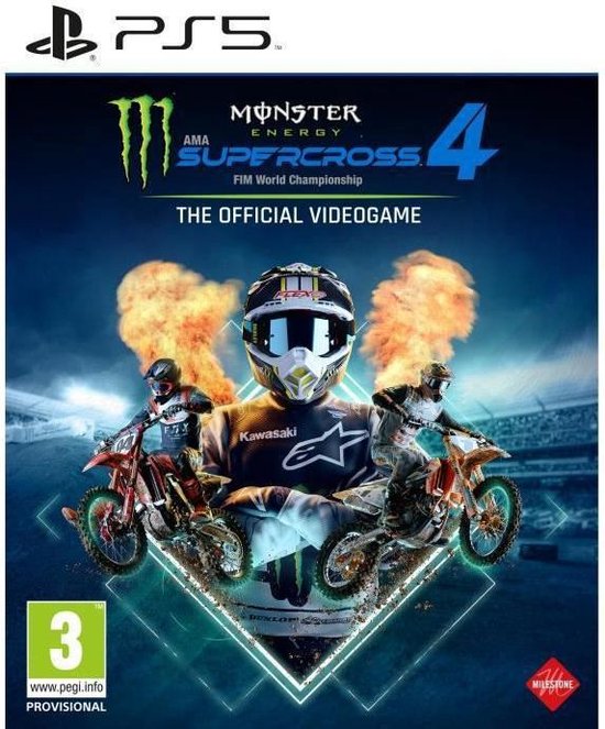 Monster Energy Supercross: The Official Video Game 4 PS5-game