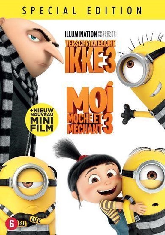 Moi Moche Et Mechant 3 (Despicable Me 3) (DVD) (DVD) | DVD | bol.com
