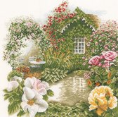 Borduurpakket Rose garden - Lanarte