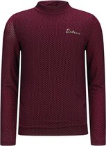 Retour meiden shirt met coll Leonore Wine Red