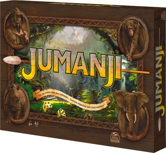 Thumbnail van een extra afbeelding van het spel Spin Master Games Jumanji Le Jeu - nieuwste editie van het klassieke avonturenbordspel