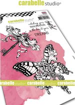 Carabelle Studio - Cling stamp A6 Key to dreams by Jen Bishop