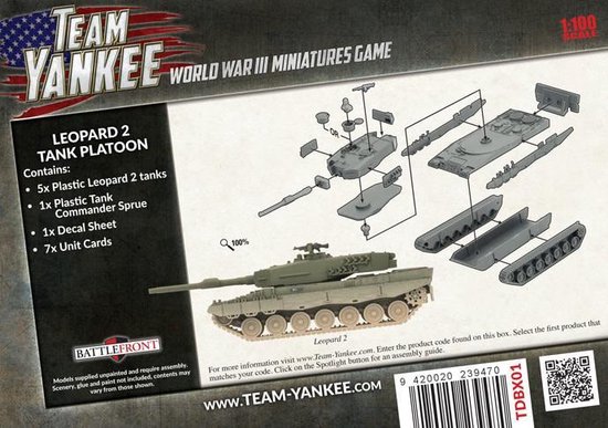 Thumbnail van een extra afbeelding van het spel Leopard 2 Tank Platoon