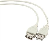 Verlengkabel USB GEMBIRD CC-USB2-AMAF-75CM/30 Wit