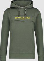 Ballin Amsterdam -  Heren Regular Fit   Hoodie  - Groen - Maat M