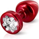 Anni R Butt Plug klaver Rood 25 mm Diogol 71922