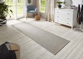 Loper binnen & buiten sisal-look Nature - grijs/multi 80x350 cm