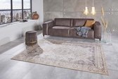Vintage vloerkleed Orient - crème/blauw 200x290 cm