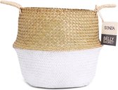Senza Belly Basket Naturel wit