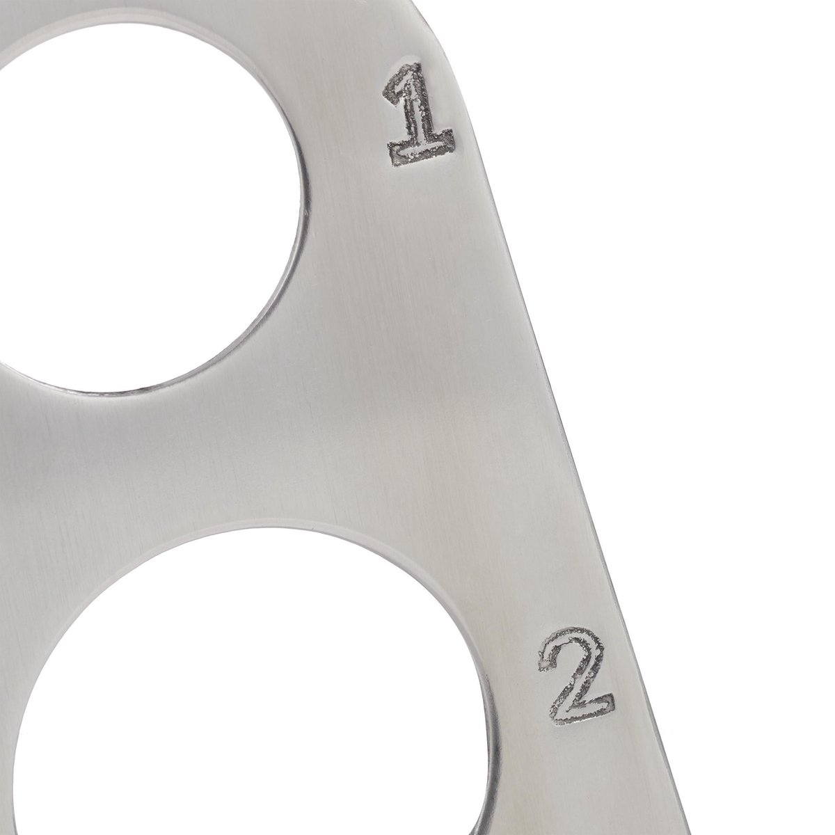 Mesureur De Spaghetti En Inox ZoeTekway - 4 Trous Pour Portions 1 à 4 Personnes - Outil Cuisine Pratique