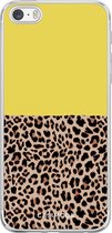 iPhone 5/5S/SE siliconen hoesje - Geo chic