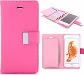 iPhone 7 / iPhone 8 Rich Diary Wallet Case Magenta