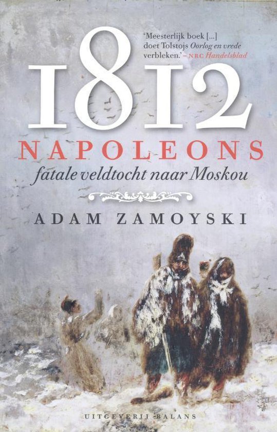 Cover van het boek '1812' van Adam Zamoyski