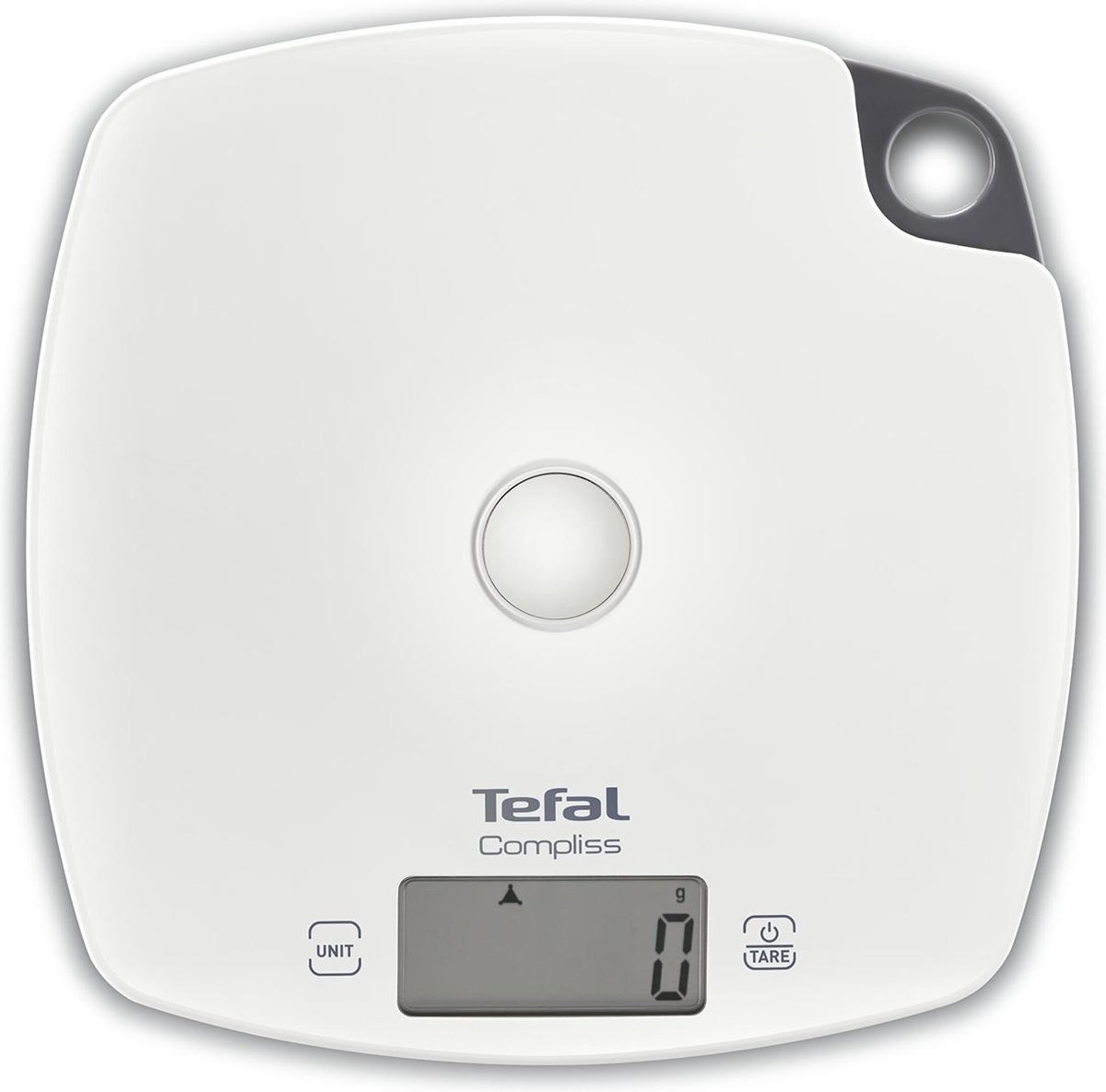 Tefal Compliss Elektronische keukenweegschaal Wit Aanrecht Vierkant