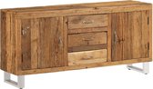 Dressoir 160x40x76 cm massief gerecycled hout