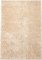 Vloerkleed shaggy hoogpolig 120x170 cm beige