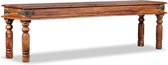 Kasteelbankje 160x35x45 cm massief sheeshamhout