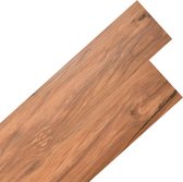 Vloerplanken zelfklevend 5,02 m² 2 mm PVC natuurlijke iep