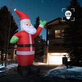 Kerstman opblaasbaar LED IP44 600 cm XXL