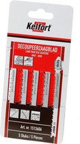 Kelfort Decoupeerzaagblad hout KT101B 5 stuks (Prijs per blister)