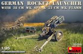1:35 MiniArt 35269 German Rocket Launcher w/28cm WK Spr & 32cm WK Flamm Plastic Modelbouwpakket