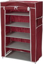 Baytex Opvouwbare Schoenenkast EYHM529 Rood