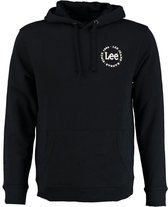 Lee zachte zwarte sweater hoodie - Maat XL