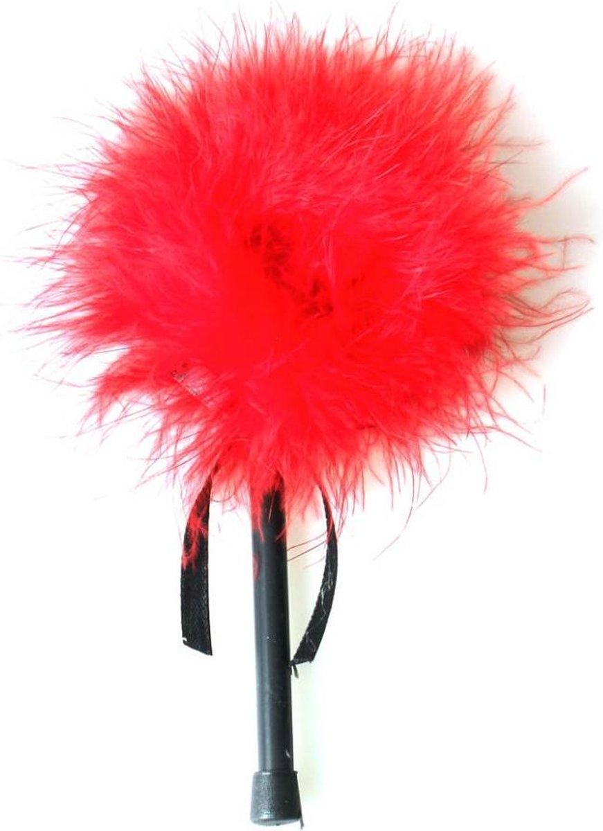 SECRET PLAY Feather Tickler With Marabou Red