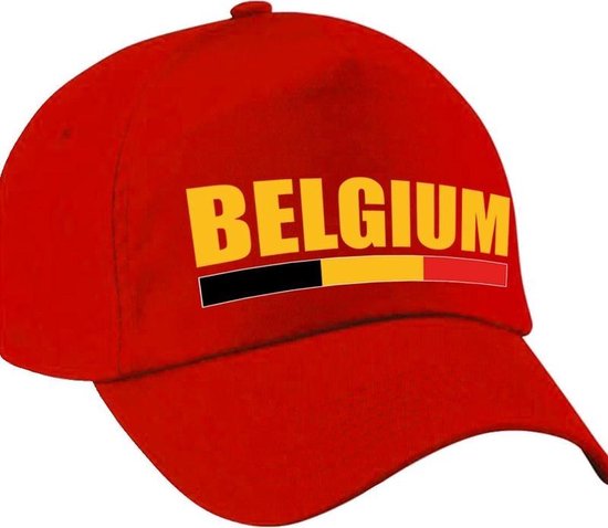 Casquette de supporters de Belgique rouge pour femme et homme - Casquette  de baseball... | bol.