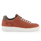 NoGRZ J.F.Ludwig - Leren heren sneaker - Roest Rood - Maat 42