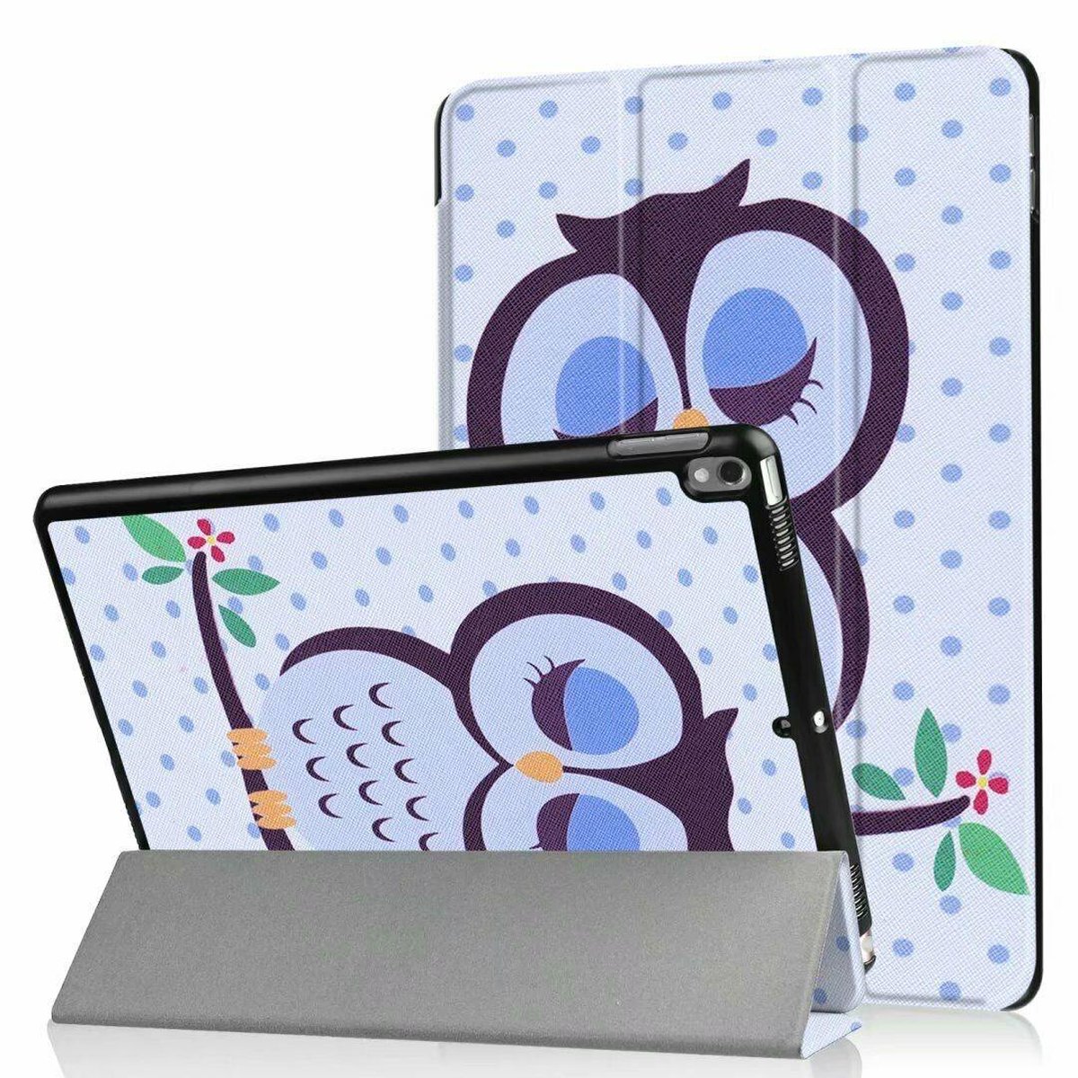 Tablet hoes voor Apple iPad Air 3 (2019) / iPad Pro (2017) trifold hoes Case met...