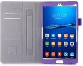 Huawei Mediapad M3 Hand Strap Book Case Paars