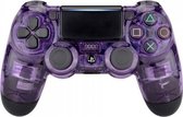 PS4, Wireless Dualshock 4 Controller V2 –  Transparant Purple Custom