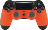 PS4, Wireless Dualshock 4 Controller V2 - Soft Grip Shadow Orange Custom