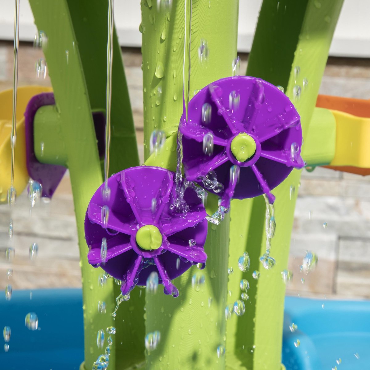 Step2 Summer Showers Splash Watertafel - Met 8 accessoires - Waterspeelgoed voor kind - Activiteitentafel met water voor de tuin / buiten — afbeelding 17