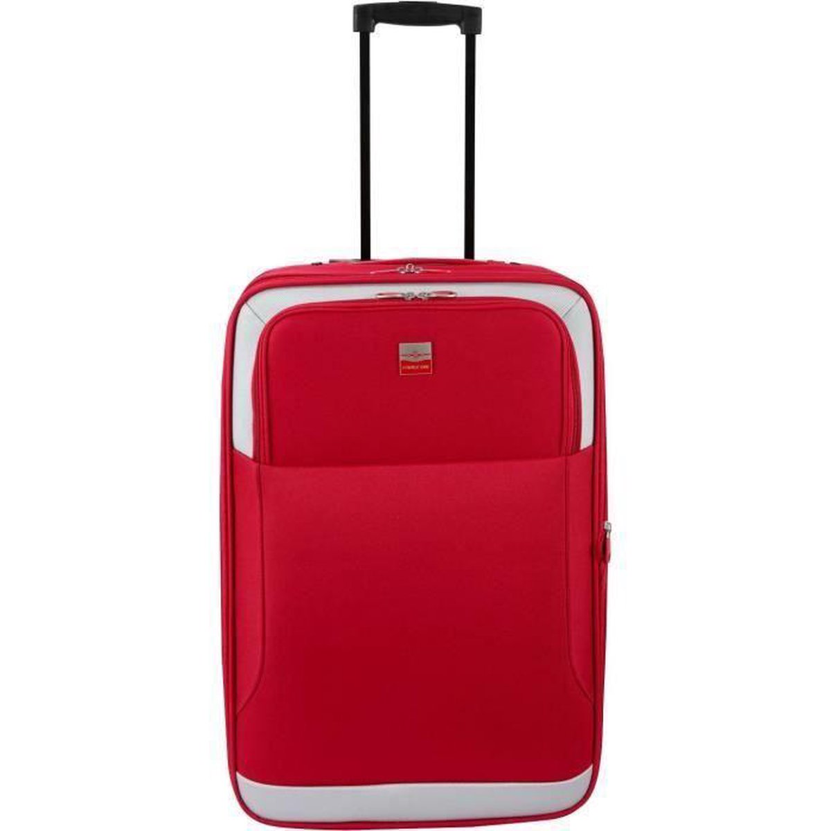 FRANCE BAG Set van 3 uitbreidbare koffers 2 wielen Rood