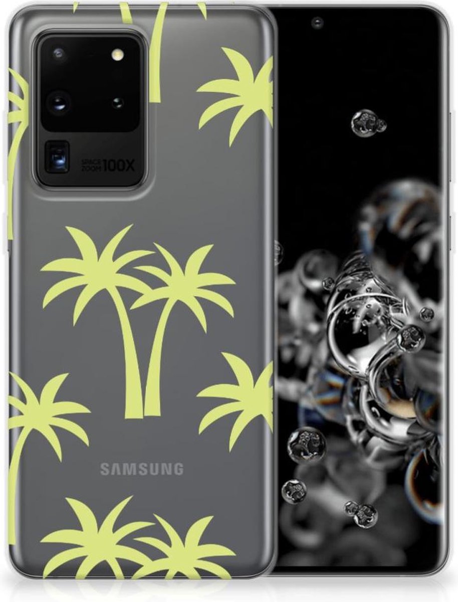 Samsung Galaxy S20 Ultra TPU Case Palmtrees