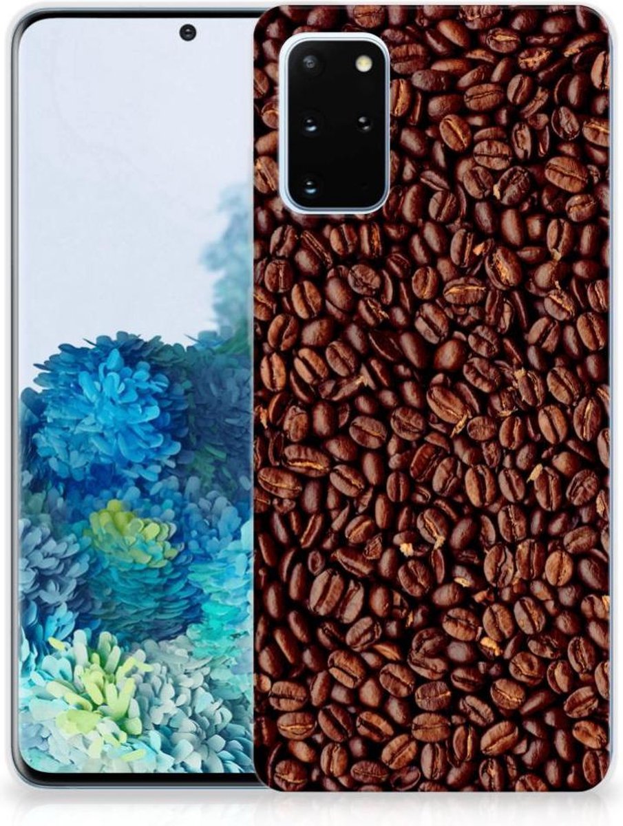 Samsung Galaxy S20 Plus Siliconen Case Koffiebonen