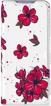 Geschikt voor Samsung Galaxy S20 Smart Cover Blossom Rood