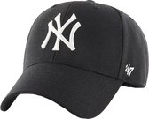 47 Brand New York Yankees MVP Casquette B-MVPSP17WBP- BK, Unisexe, Zwart, Snapback Taille: Taille Taille unique