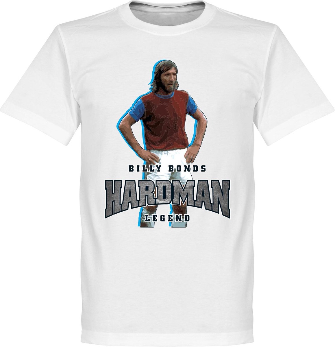 1159x1200.jpg Billy Bonds Hardman T-Shirt - XXXXL - Afbeelding 1
