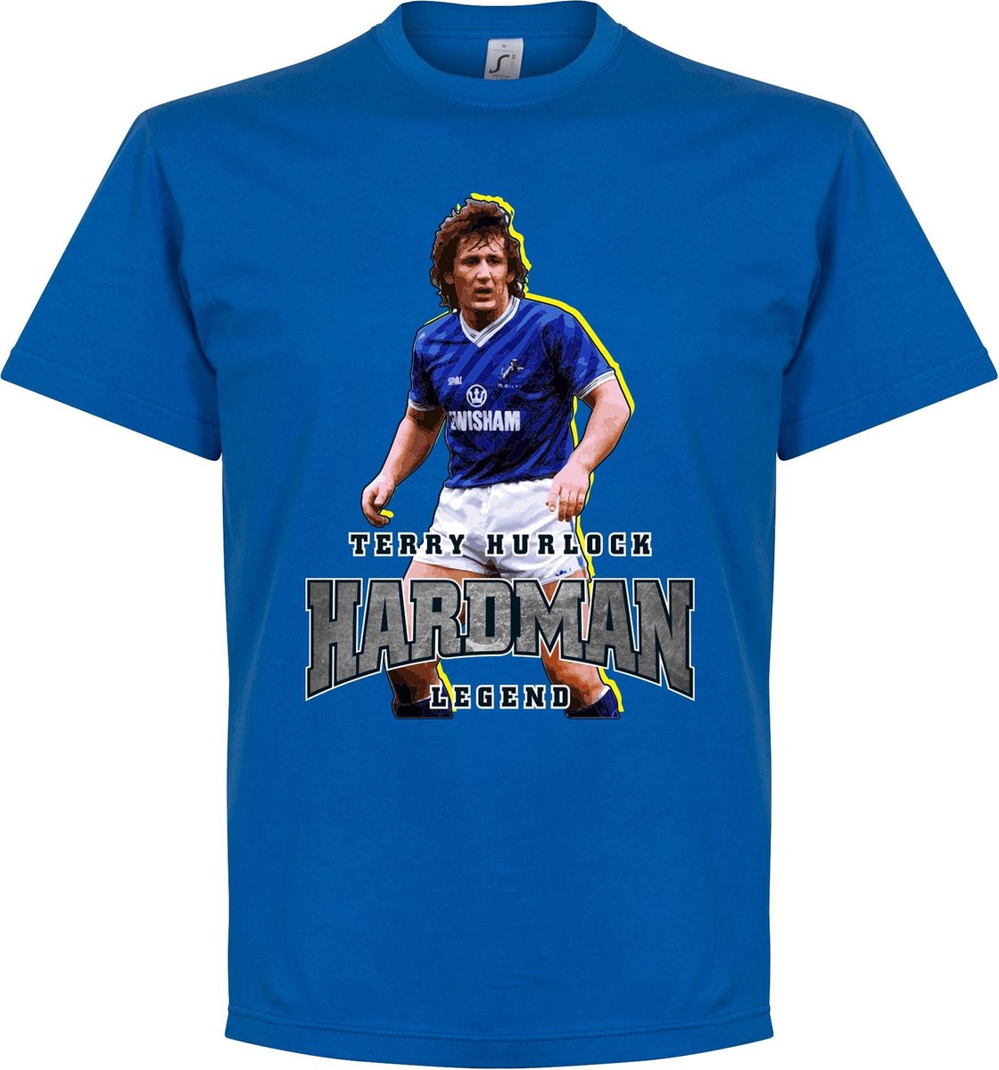 Terry Hurlock Hardman T-Shirt - Blauw - XXL