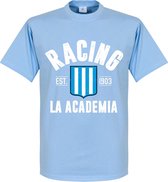 Racing Club Established T-Shirt - Lichtblauw - M