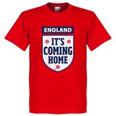 It's Coming Home England T-Shirt - Rood - XXL